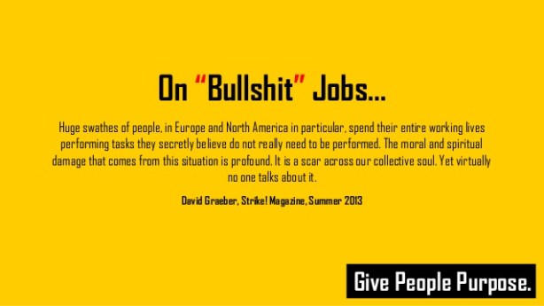 on bullshit jobs